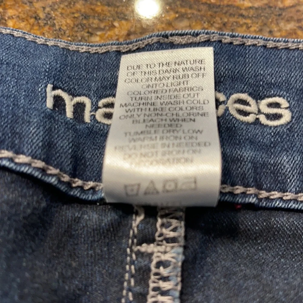 Maurices Denim stretch‎ dark blue jeans size S-Short